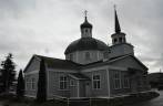 A famosa Igreja Ortodoxa Russa, em Sitka, no sudeste do Alaska
